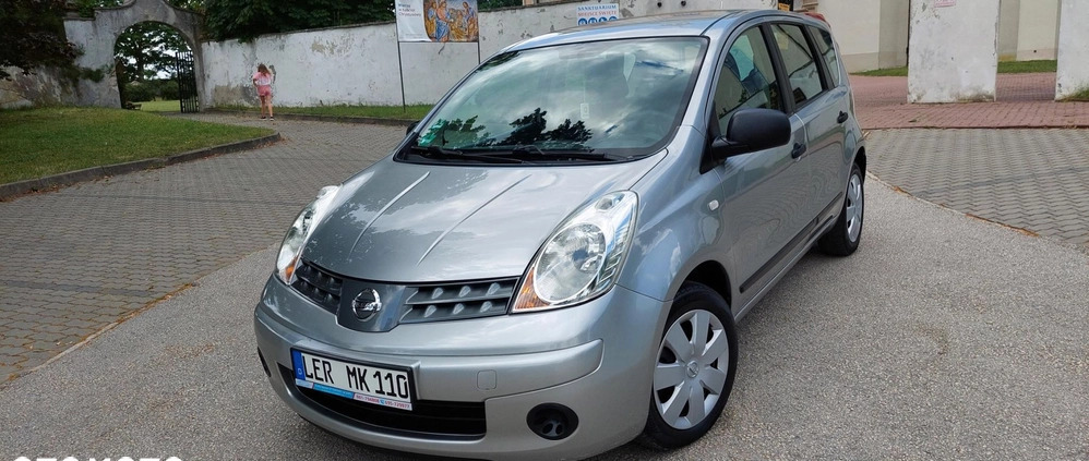 Nissan Note cena 12500 przebieg: 145000, rok produkcji 2007 z Międzylesie małe 121